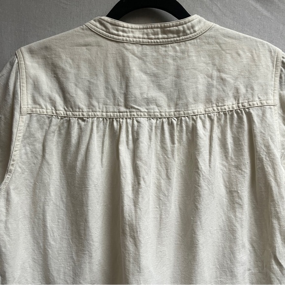 Apiece Apart Maurino linen cotton Drop Waist Mini Dress Sz S - Picture 5 of 14